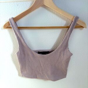 Forever 21 Ribbed Crop Top